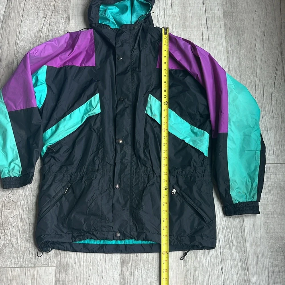 Vintage The North Face Gore-Tex‎ Colorblock Jacket USA Made Size Medium Hooded